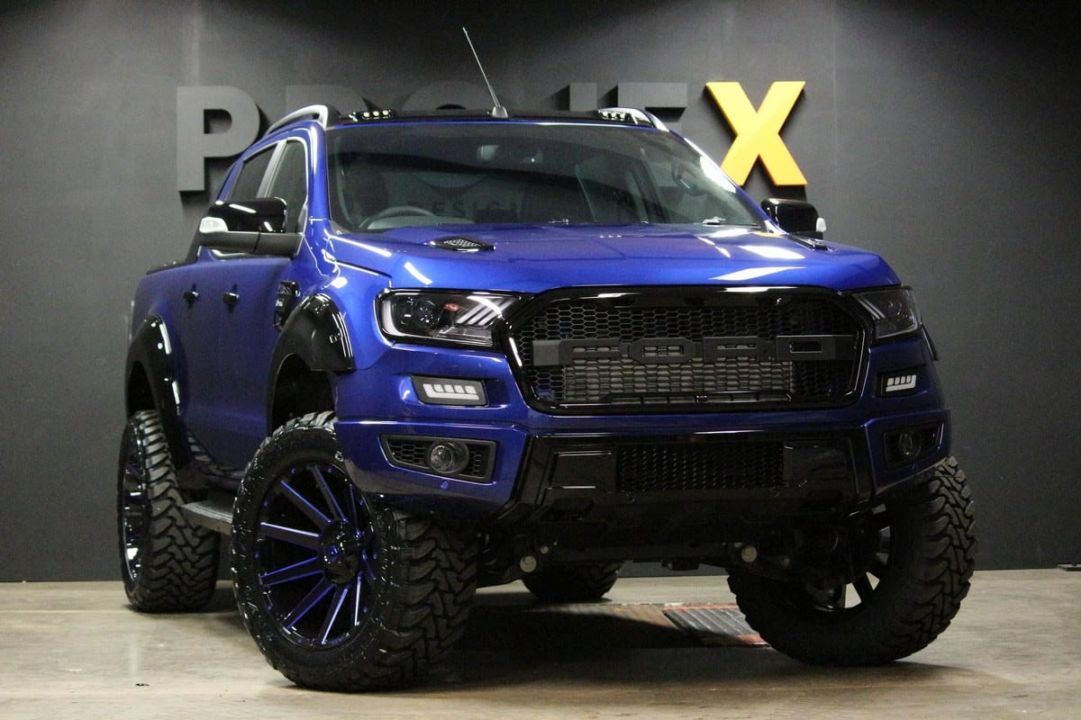 Ltd Edition Custom Ford Ranger Wildtrak X 'Performance Blue' | 01275
