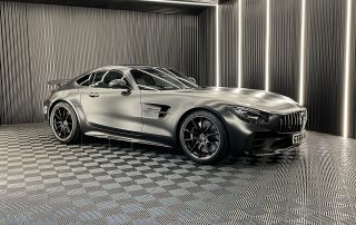 Mercedes AMG GTR - wrapped matte black