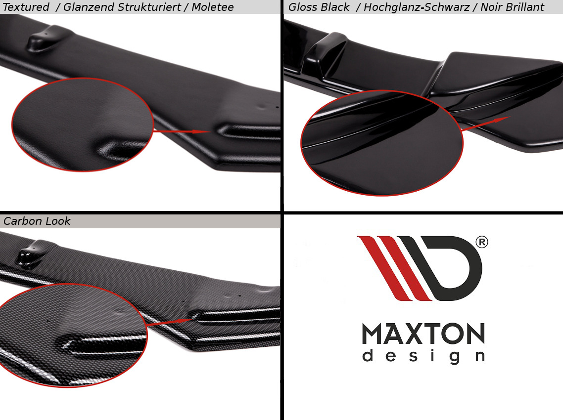 Maxton Design Rear Valance Seat Leon Mk2 Cupra / FR