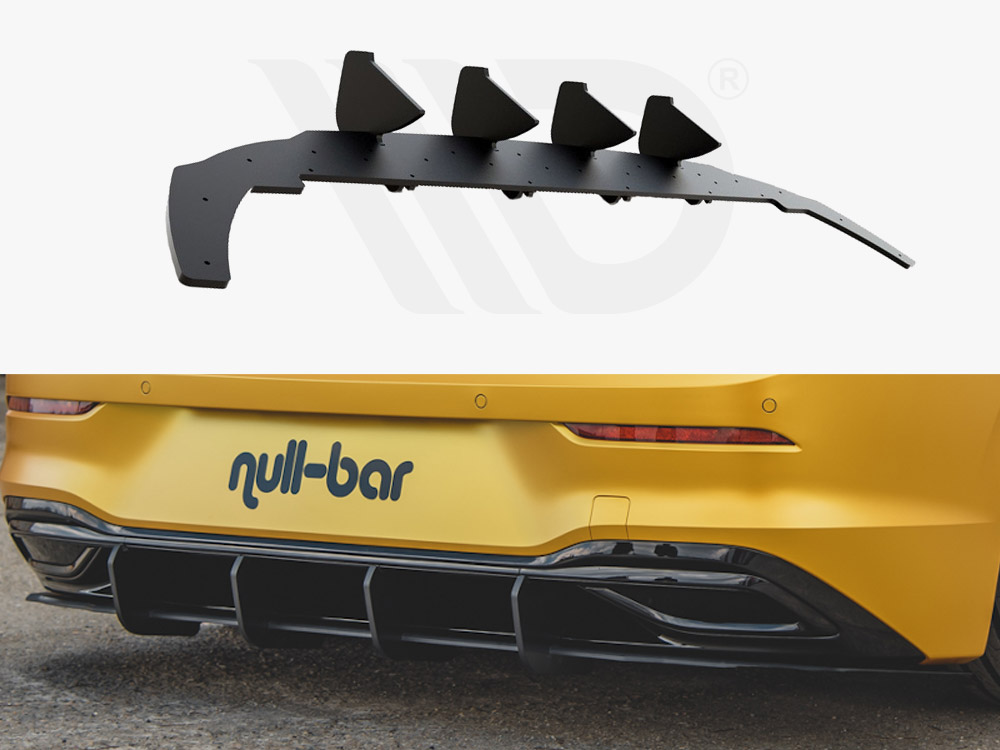 Maxton Design Maxton Racing Rear Diffuser V.1 VW Golf MK8 (2020-) - Projex