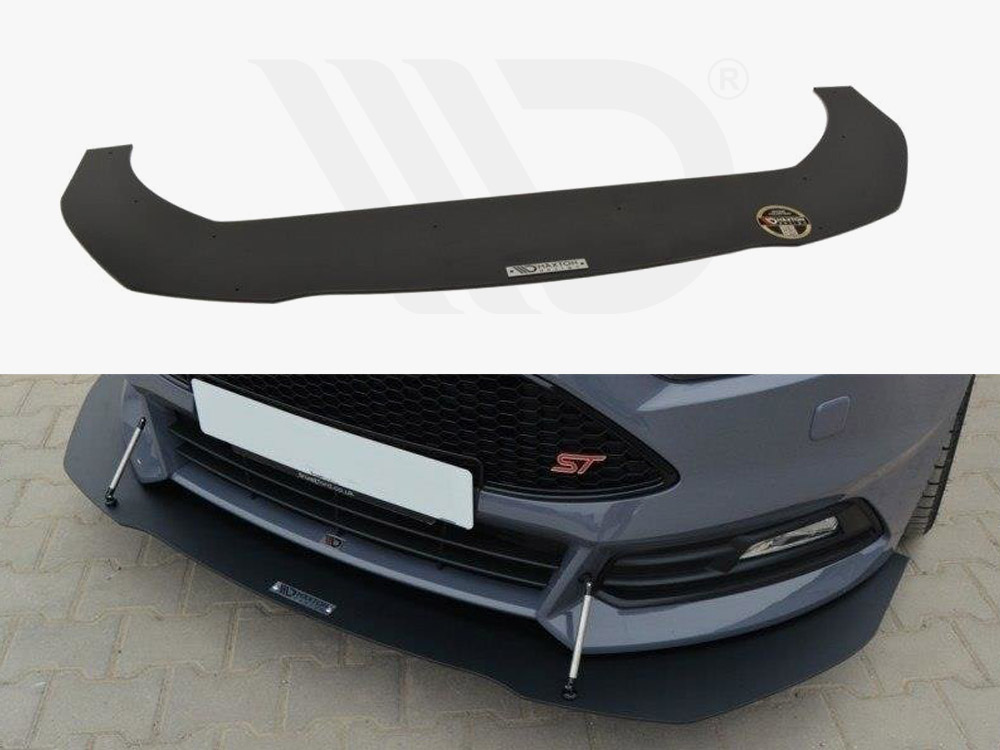 MK3 Ford Focus ST Front Splitter and Side Skirts Facelift